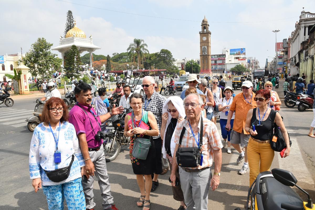 International Tourist in India